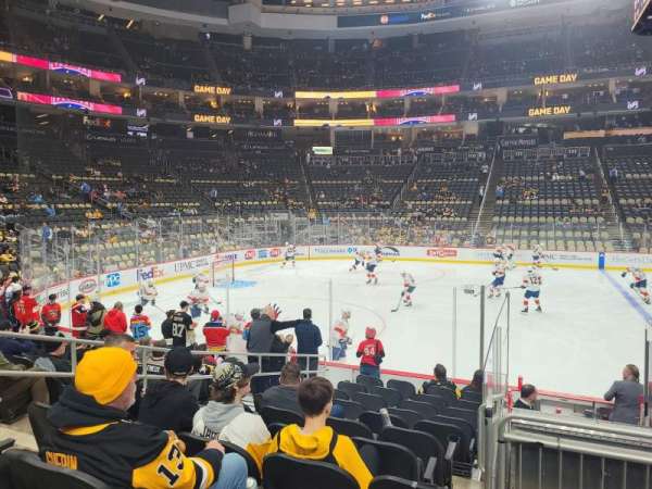 PPG Paints Arena, section: 103, row: L, seat: 10