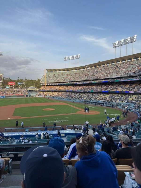 Dodger Stadium, section: 129LG, row: F, seat: 8