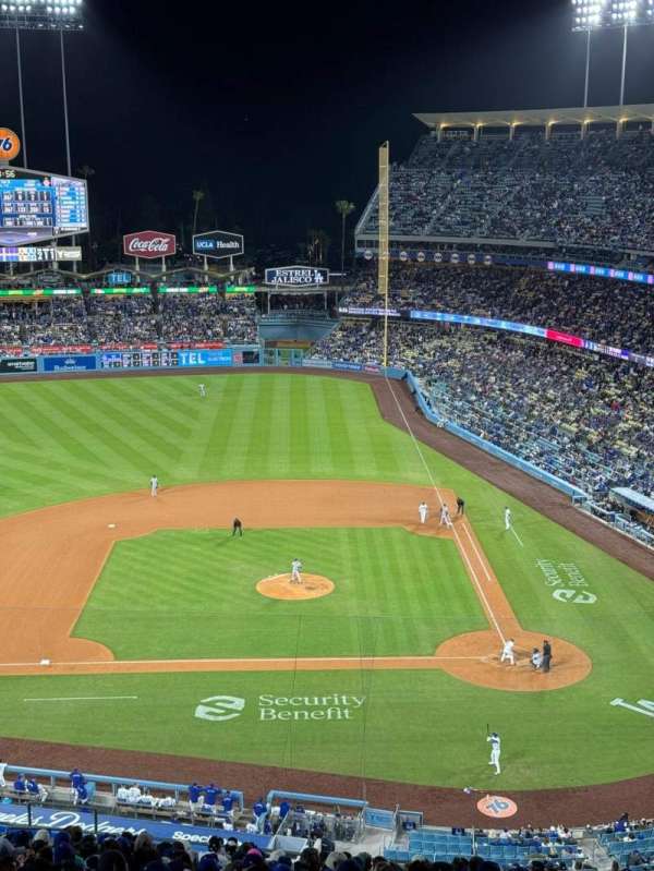 Dodger Stadium, section: 11RS, row: W, seat: 6
