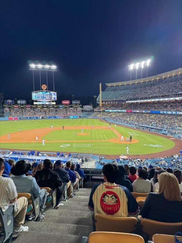 Dodger Stadium, section: 123LG, row: K, seat: 7