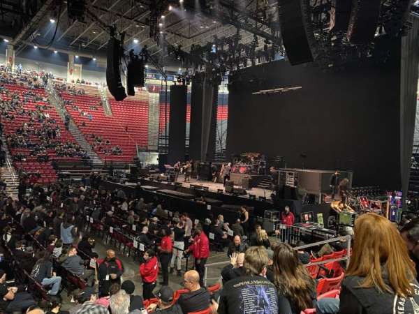 Viejas Arena, section: F, row: 8, seat: 10