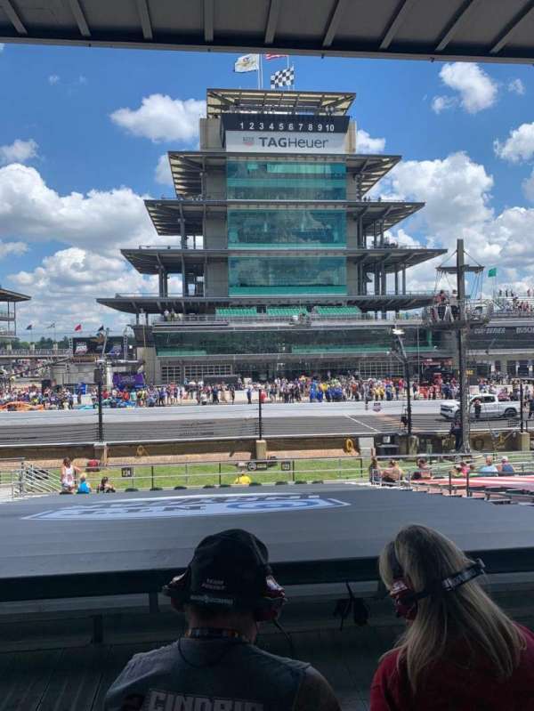 Indianapolis Motor Speedway, section: Paddock 12, row: CC, seat: 1