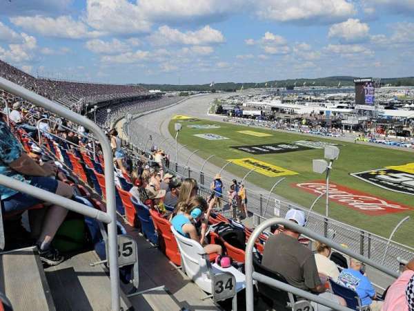 Talladega Superspeedway, section: G, row: 36, seat: 15