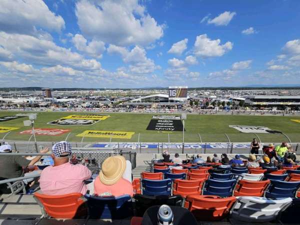 Talladega Superspeedway, section: G, row: 36, seat: 15