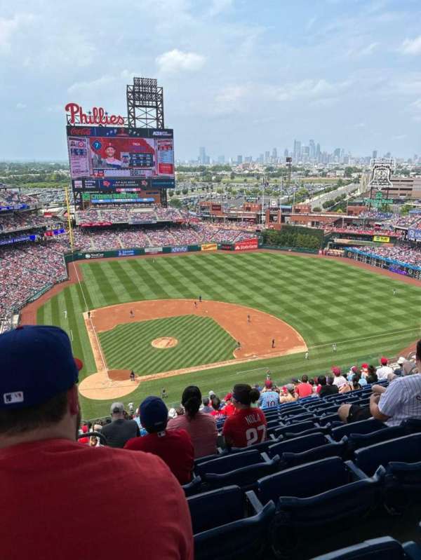 Citizens Bank Park, section: 417, row: 10, seat: 2
