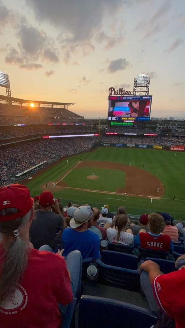 Citizens Bank Park, section: 315, row: 6, seat: 11