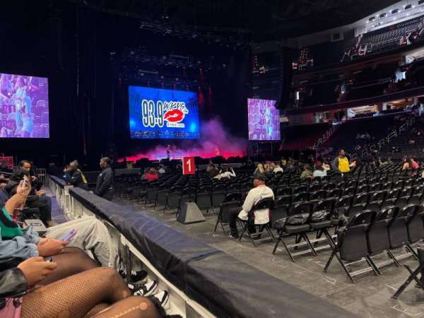 Capital One Arena, section: 100, row: A, seat: 15