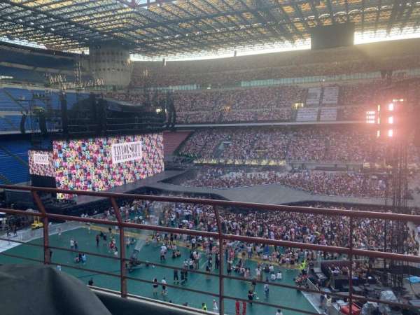 San Siro, section: 263, row: 3, seat: 25