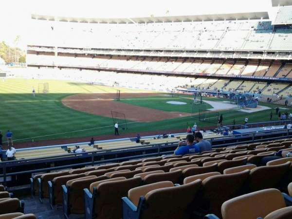 Dodger Stadium, section: 151LG, row: H, seat: 1