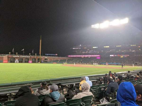 Oracle Park, section: 130, row: 7, seat: 6