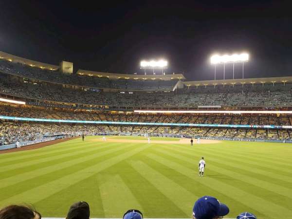 Dodger Stadium, section: 304PR, row: D, seat: 10