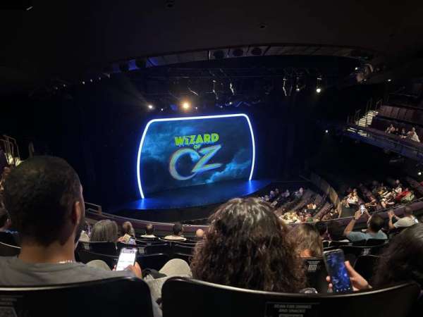 Gillian Lynne Theatre, section: Circle, row: G, seat: 61
