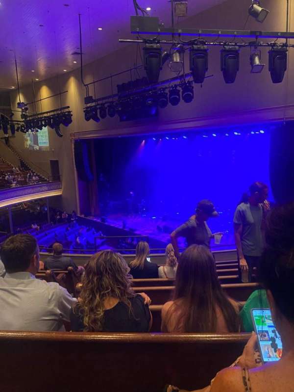 Ryman Auditorium, section: BAL-10, row: J