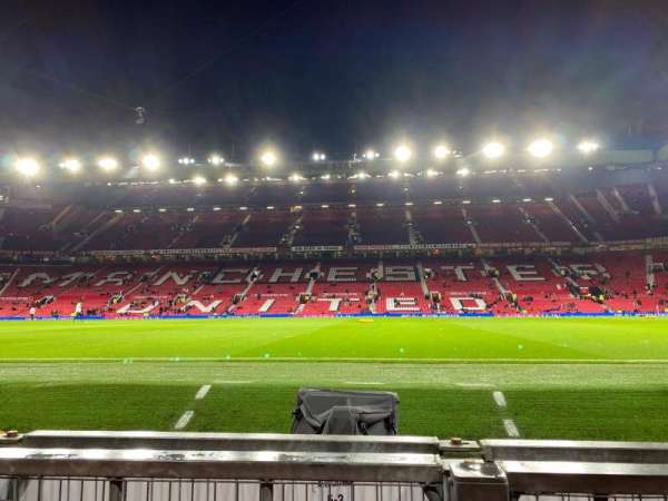 Old Trafford, section: S125, row: BB, seat: 98