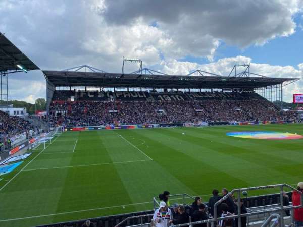 Millerntor-Stadion, section: H2, row: 13, seat: 7