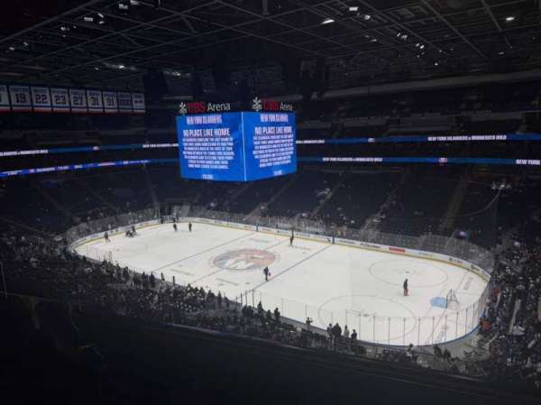 UBS Arena, section: 203, row: 4, seat: 9