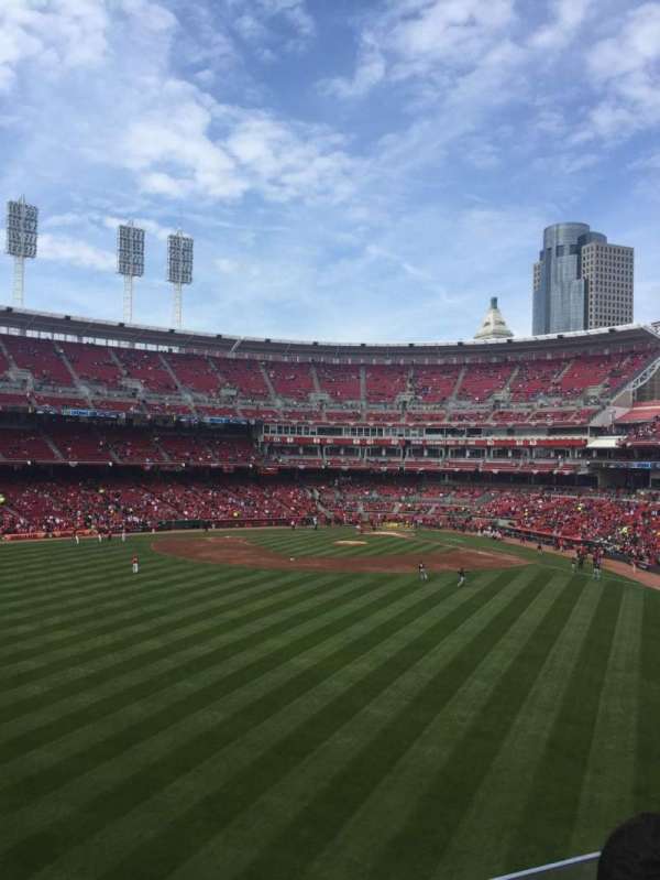 Great American Ball Park, section: 401, row: 2, seat: 6