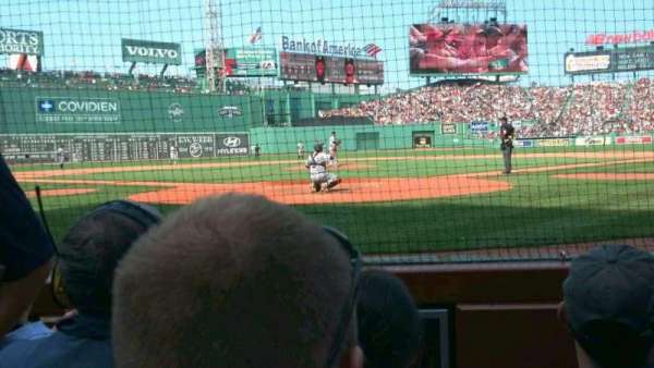 Fenway Park, section: Field Box 43, row: 5, seat: 2