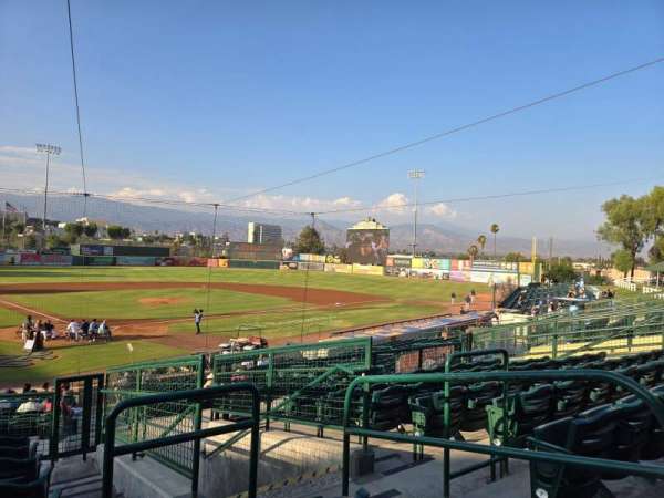 San Manuel Stadium, section: 202, row: H, seat: 1