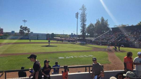 Excite Ballpark, section: G, row: 4, seat: 6