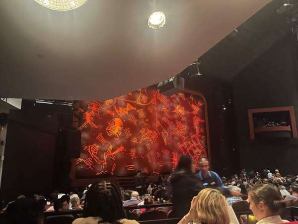 Minskoff Theatre, section: Orchestra L, row: Q, seat: 11