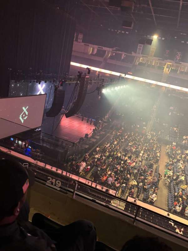 Gas South Arena, section: 219, row: C, seat: 16