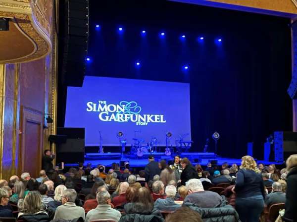 State Theatre New Jersey, section: Orchestra L, row: R, seat: 5