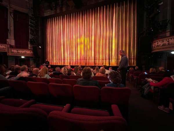 Broadhurst Theatre, section: Orchestra C, row: G, seat: 114
