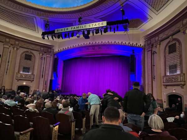 Hackensack Meridian Health Theatre, section: Orchestra R, row: S, seat: 2