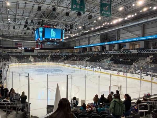 Tech CU Arena, section: 109, row: 10, seat: 11
