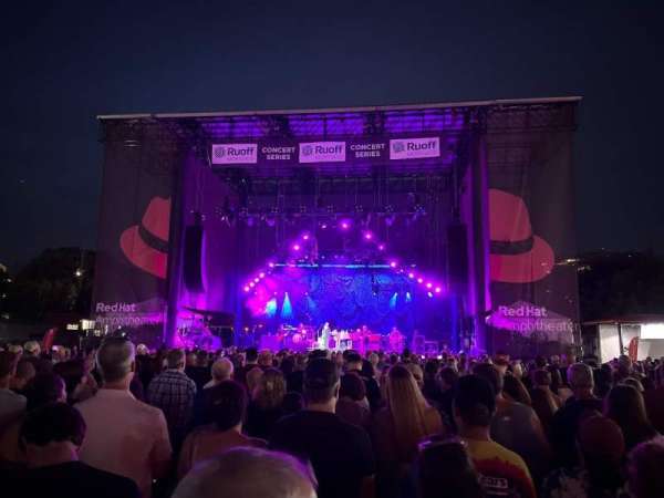 Red Hat Amphitheater, section: 2, row: DD, seat: 9