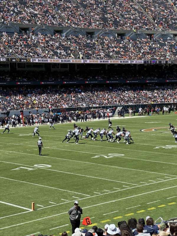 Soldier Field, section: 115, row: 19, seat: 1