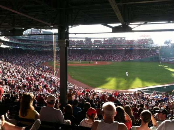 Fenway Park, section: Grandstand 3, row: 14, seat: 23