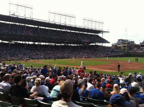 Wrigley Field, section: 127, row: 11, seat: 12