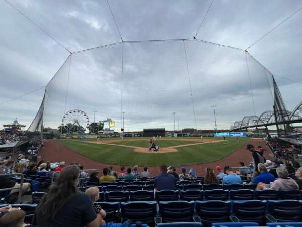 Modern Woodmen Park, section: 6, row: J, seat: 8