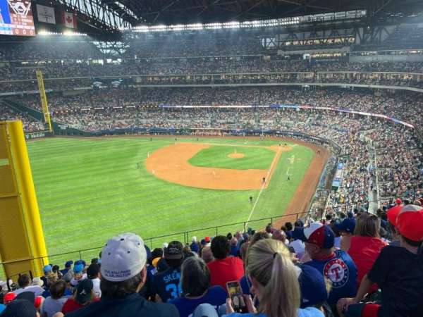 Globe Life Field, section: 202, row: 13, seat: 5