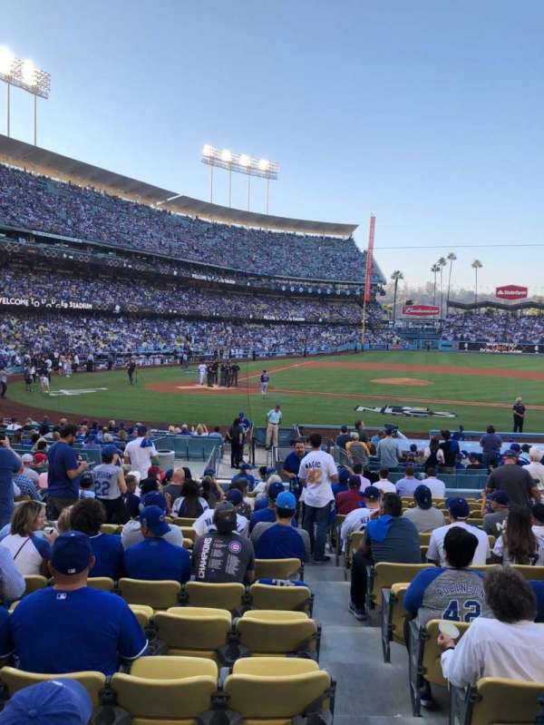 Dodger Stadium, section: 14FD, row: G, seat: 6