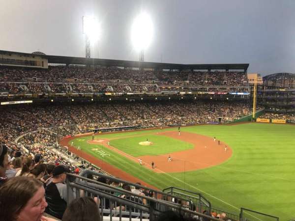 PNC Park, section: 203, row: K, seat: 15