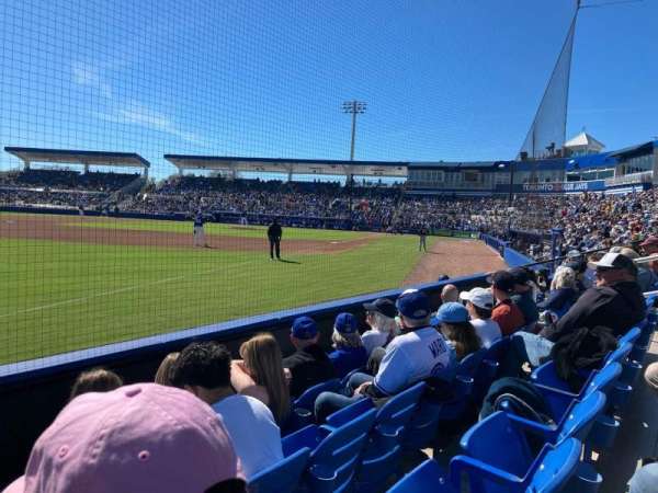 TD Ballpark, section: 114, row: 4, seat: 12