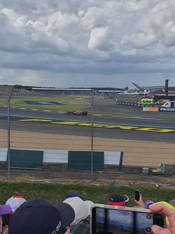 Silverstone Circuit, section: Stowe, row: G, seat: 87