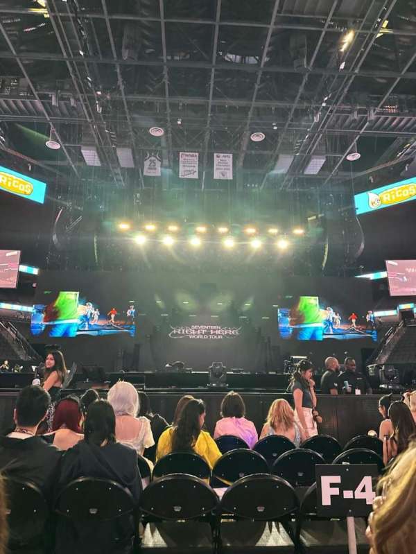 Frost Bank Center, section: F7, row: 2, seat: 12