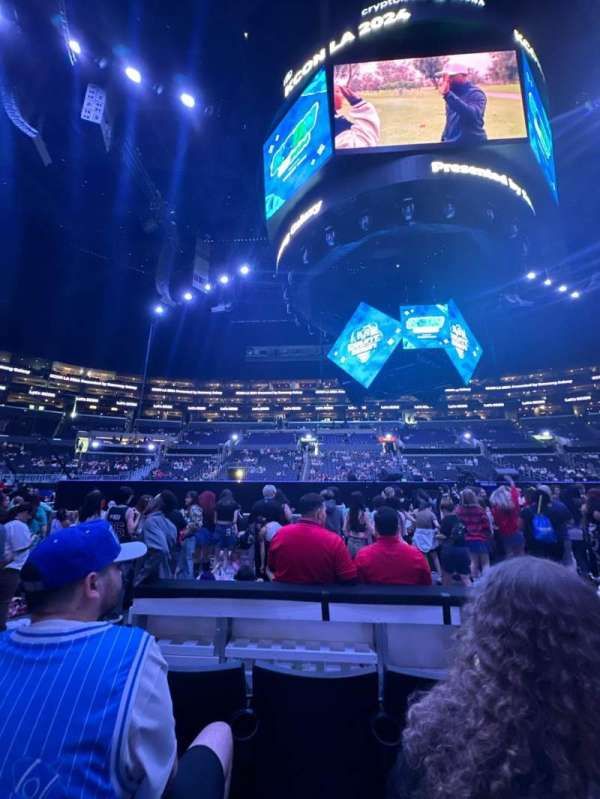 Crypto.com Arena, section: 101, row: 3, seat: 19
