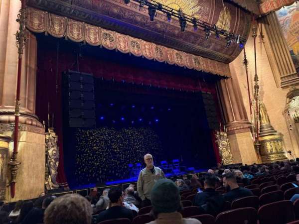 Beacon Theatre, section: Orchestra 1, row: L, seat: 25