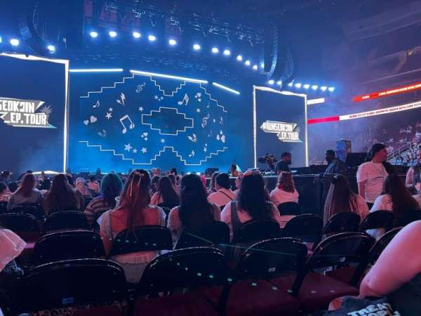 Prudential Center, section: Floor C, row: 24, seat: 11