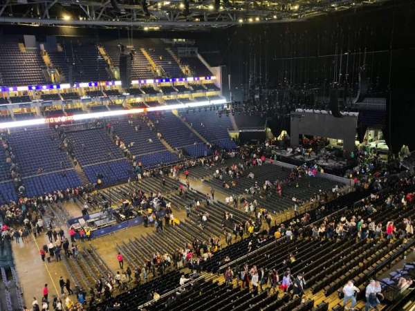 The O2, London, section: 418, row: A, seat: 880