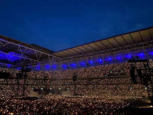 Wembley stadium, section: 141, row: 40