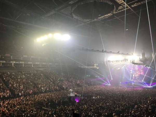 The O2, London, section: 109, row: V
