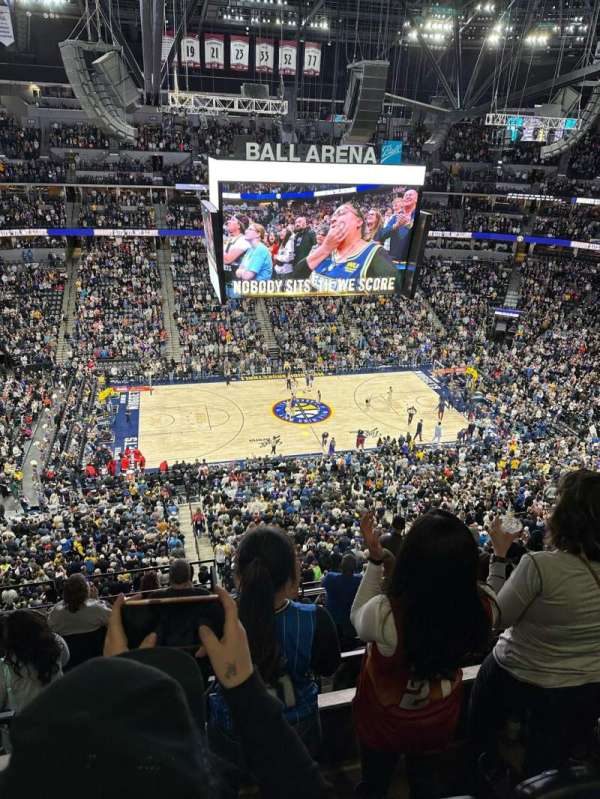 Ball Arena, section: 304, row: 8, seat: 14