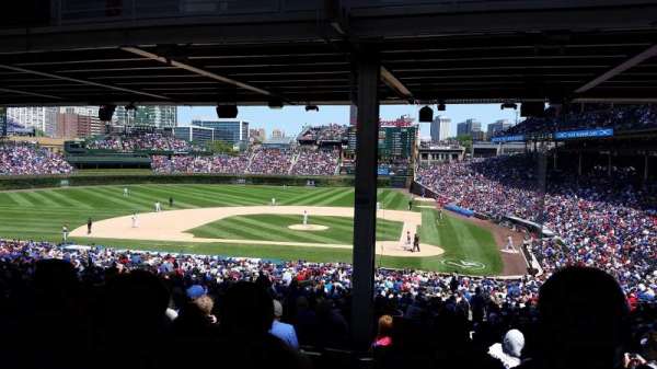 Wrigley Field, section: 214, row: 18, seat: 9