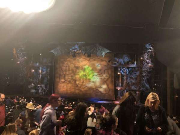 Gershwin Theatre, section: Orchestra R, row: Y, seat: 14